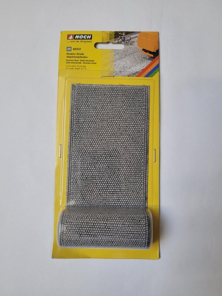 Noch H0 Kinderkopjesfolie (60312) - Realistische Straat, Hobby en Vrije tijd, Modeltreinen | H0, Natuur, Gelijkstroom of Wisselstroom