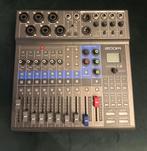 Zoom LiveTrak L-8 Mixer / Interface, Ophalen of Verzenden, Gebruikt, 5 tot 10 kanalen, Microfooningang