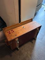 Oude houten meubelmakers kist, Ophalen, Gebruikt, 100 tot 150 cm, Minder dan 50 cm