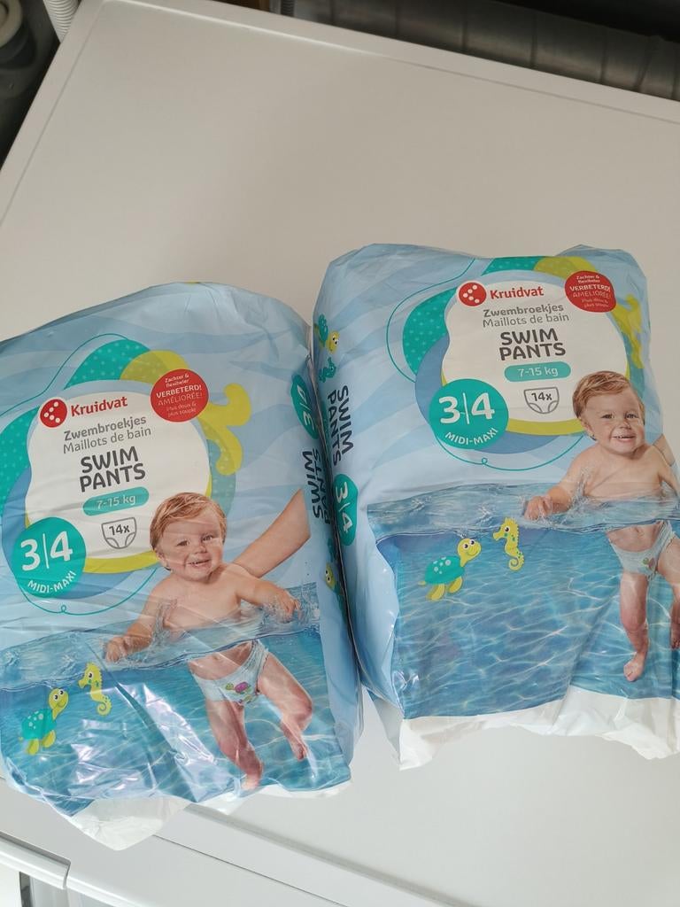 Kruidvat Zwemluiers Maat 3/4 (Midi-Maxi) 24 stuks, Ophalen of Verzenden, Nieuw, Kruidvat, Jongetje of Meisje