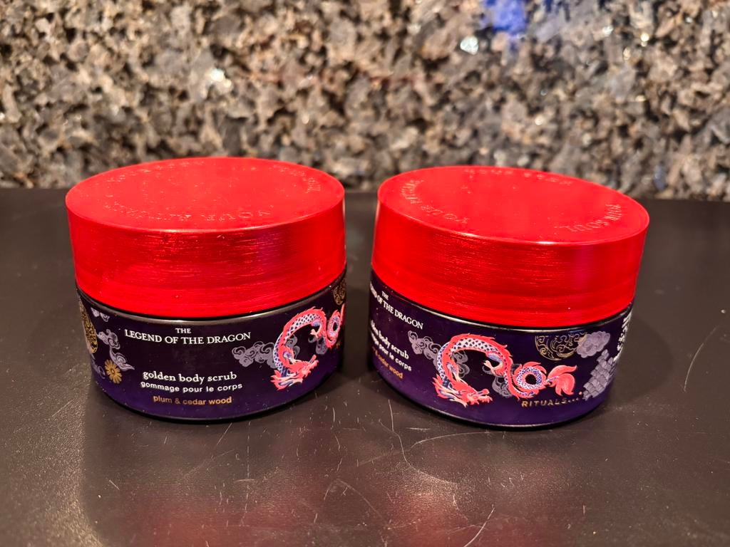 Rituals legend of dragon body scrub 220 ml  nieuw, Ophalen of Verzenden, Nieuw, Gehele gezicht