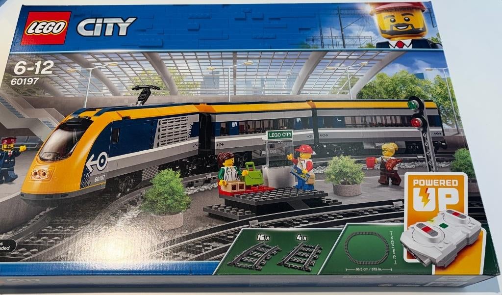 lego City Passagierstrein 60197 (2018), City, Nieuw, Ophalen of Verzenden, Complete set
