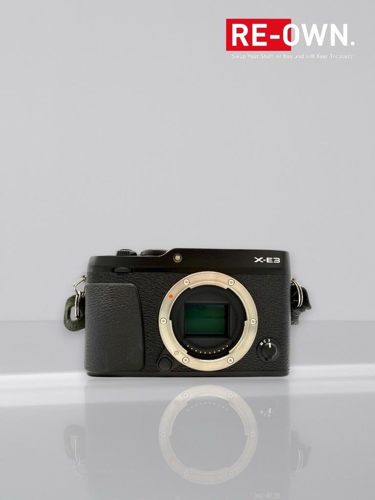 Fujifilm / Fuji X-E3 body zwart (topstaat + doos + STRAP), Audio, Tv en Foto, Fotocamera's Digitaal, ,, Compact, Ophalen of Verzenden