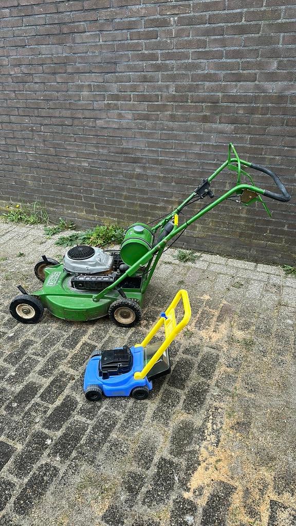 2 goed werkende grasmaaiers te koop, Ophalen