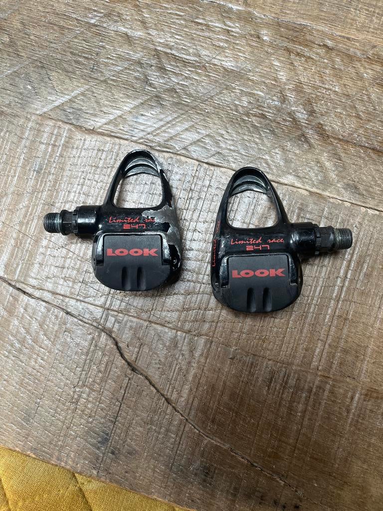 Look Keo Delta Limited 247 racefiets pedalen, Fietsen en Brommers, Fietsonderdelen, Ophalen of Verzenden, Gebruikt, Crankstel of Pedalen