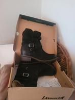 Nieuwe leren dameslaarsjes merk landrover maat38, Ophalen of Verzenden, Nieuw, Zwart