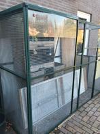 Grote L vormige voliere 3.5x2 m, Dieren en Toebehoren, Ophalen, Gebruikt, Aluminium, Volière