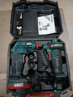 Parkside accu-compressor en luchtpomp., Doe-het-zelf en Verbouw, Gereedschap | Boormachines, Ophalen of Verzenden, Zo goed als nieuw