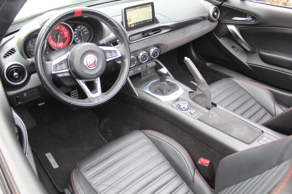 Fiat 124 Spider 1.4 Turbo Abarth | Rijklaar | NL-auto| 1e Ei, 12 maanden, Achterwielaandrijving, 4 cilinders, Wit