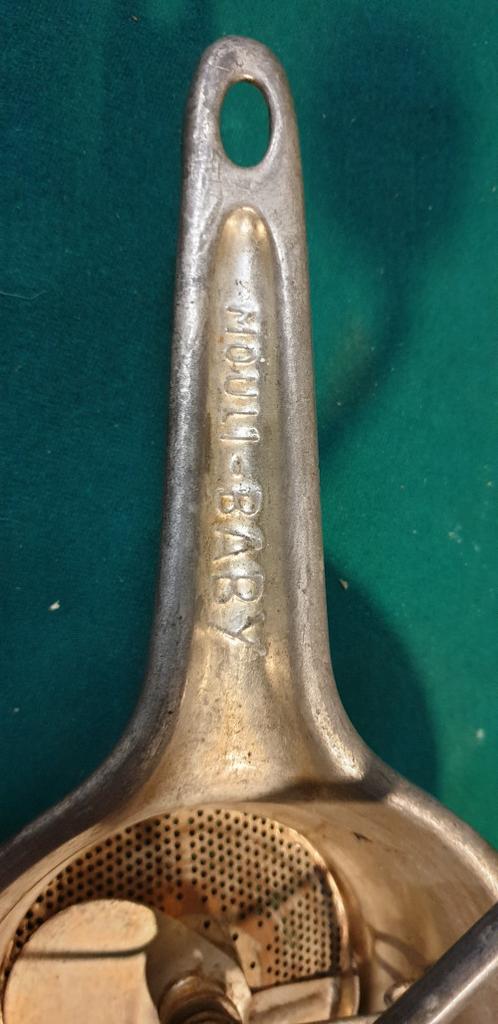 pureer zeef mouli baby vintage frans, Ophalen of Verzenden, 'T Olde Gre-j, Info@toldegrej.nl, Endepoelstraat 20f Didam