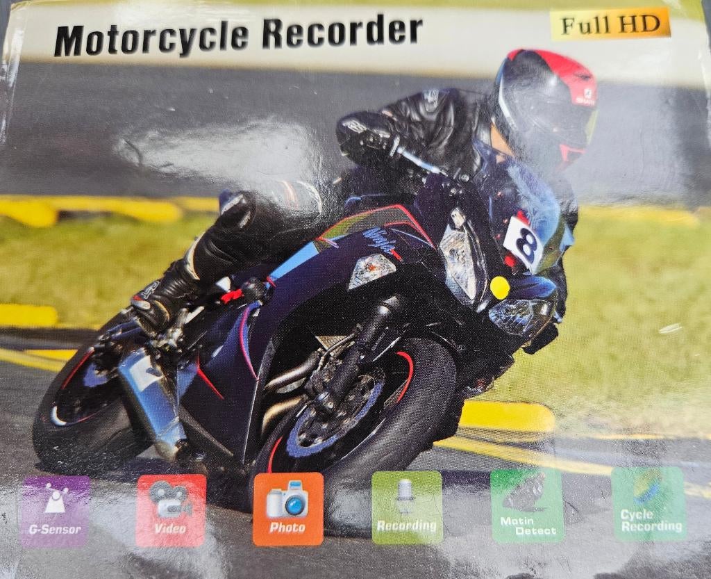 motorcycle recorder, Ophalen of Verzenden, Nieuw