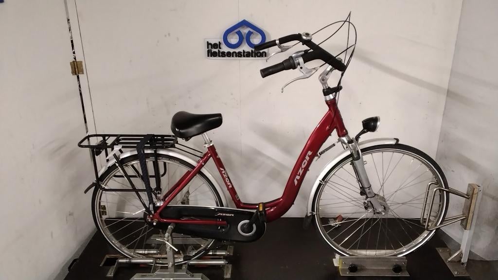 Azor Mamafiets, Fietsen en Brommers, Fietsen | Dames | Damesfietsen, Gebruikt, Versnellingen, 50 tot 53 cm, Schijfrem