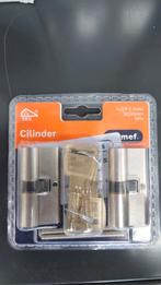 Nemef - Dubbele veiligheidscilinder 142/9 30-30, 2 stuks, Ophalen of Verzenden, Info@kingcashshoptilburg.nl, Tilburg, Nieuw