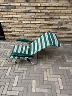 2 strandstoeltjes, Ophalen of Verzenden, Gebruikt, Aluminium, Verstelbaar