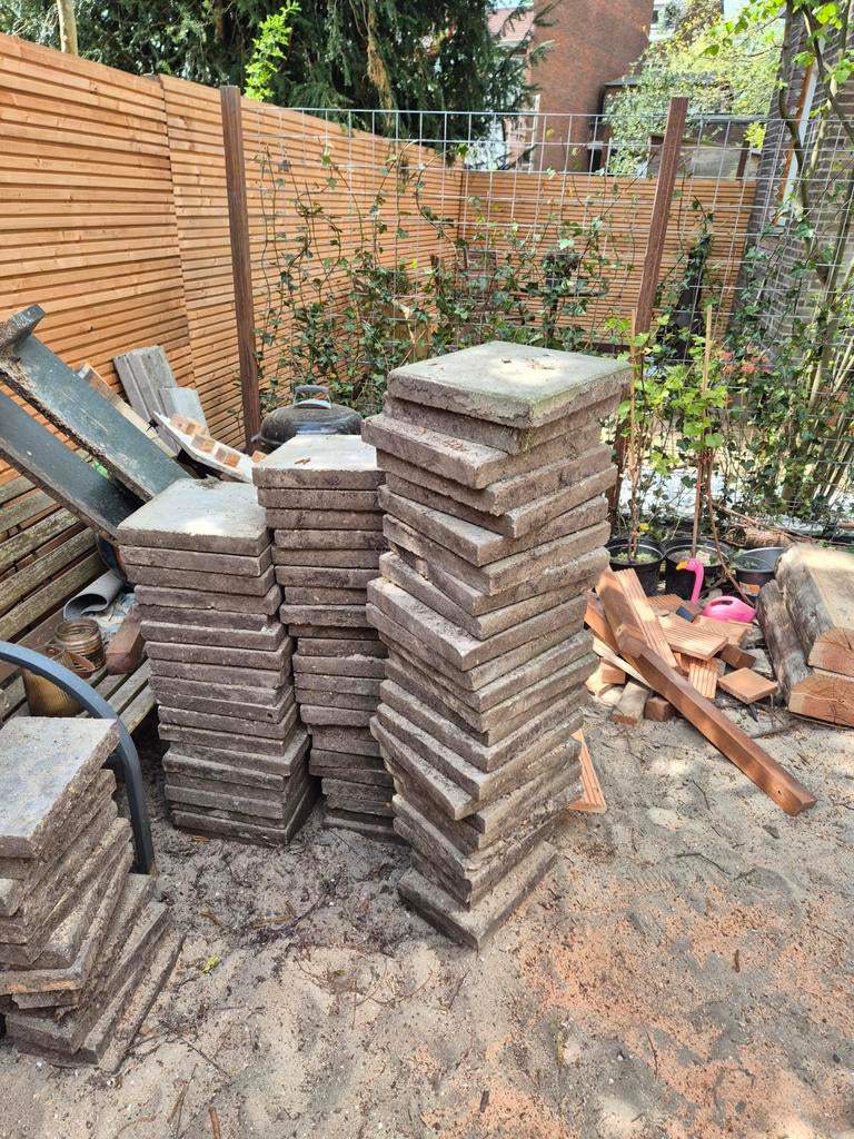 30x30 tuintegels gratis af te halen, Tuin en Terras, Tegels en Klinkers, Ophalen