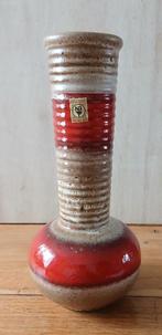 Retro vaas West Germany Carstens nr 7640-34, Overige kleuren, Aardewerk of Porselein, Ophalen of Verzenden, Zo goed als nieuw