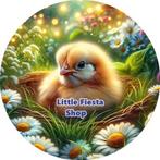 L1628 icing frosting kuiken 18cm eetbare taart print top, Ophalen of Verzenden, Nieuw, Taarten, Versiering