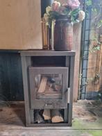 Mooie buitenhaard met houtopslag en rookkap, Ophalen of Verzenden