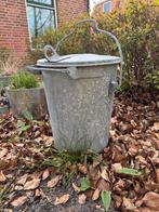 Gezocht: zinken vuilnisemmer Bellingwolde, Blijham etc., Antiek en Kunst, Ophalen of Verzenden