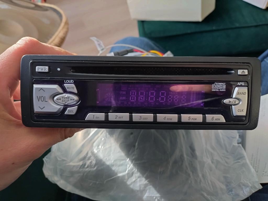 Autoradio met CD speler, Auto diversen, Autoradio's, Ophalen of Verzenden, Nieuw
