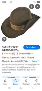 Akubra Military sludge hat orgineel, Kleding | Heren, Ophalen of Verzenden, Nieuw