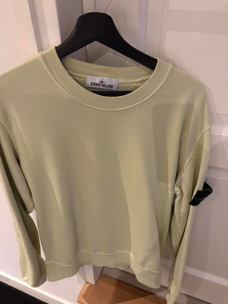 Trui Stone Island zgan L lichtgeel origineel, Ophalen of Verzenden, Zo goed als nieuw