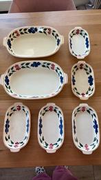 Oud Boerenbont Societe Ceramique Maastricht schalen, Ophalen of Verzenden