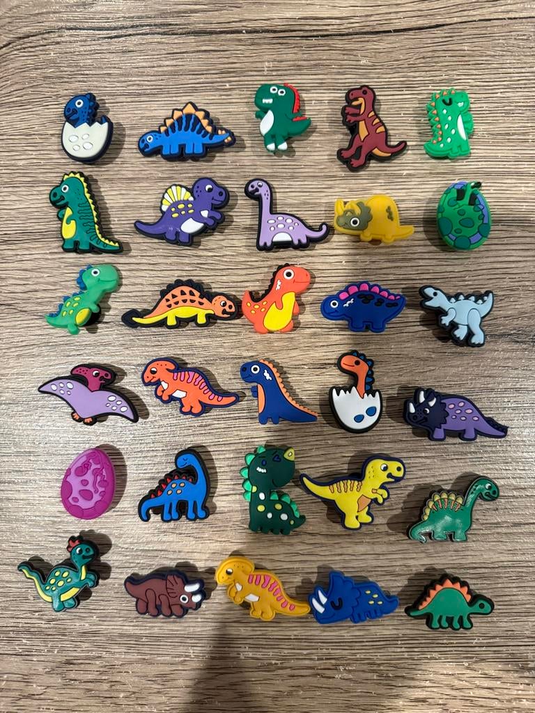 Jibbitz/charms voor Crocs - Dinosaurus €0,50 ps, Ophalen of Verzenden, Nieuw, Jongen of Meisje