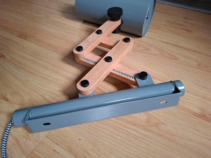 Zuiver Flex Wandlamp - Metaal & Hout, Dimbaar, Huis en Inrichting, Lampen | Wandlampen, Gebruikt, Hout, Metaal, Ophalen of Verzenden