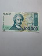 Kroatië 100 000 dinara 1993 unc, Ophalen of Verzenden, Overige landen