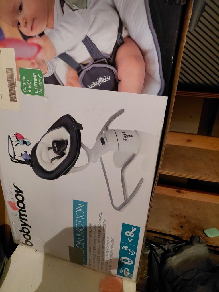 kinder stoel baby moov, Watersport en Boten, Ophalen of Verzenden, Zo goed als nieuw