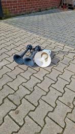 TGV Twee-tonige Hoorn & Megafoon 12V voor Carbagerun, Ophalen of Verzenden