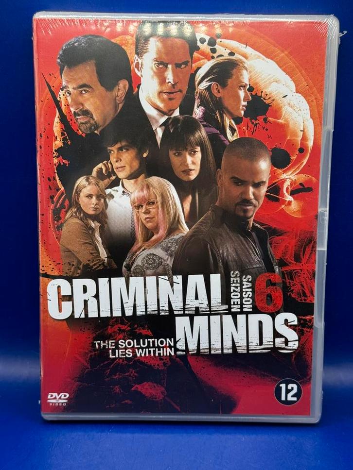 Criminal Minds Seizoen 6 DVD Boxset NL versie NIEUW SEALEND, Cd's en Dvd's, Dvd's | Tv en Series, Nieuw in verpakking, Boxset