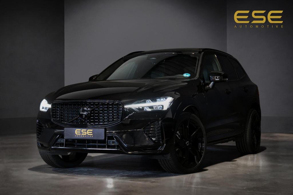 Volvo XC60 2.0 T6 Plug-in hybrid AWD Ultra Black Edition | P, Auto's, Automaat, Stof, Gebruikt, Euro 6