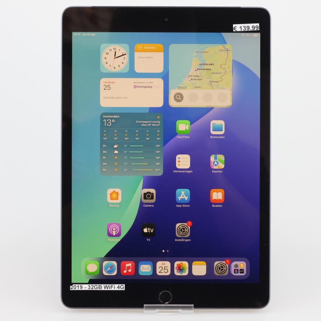iPad 2019 7th Gen 32GB WiFi + 4G Space Gray