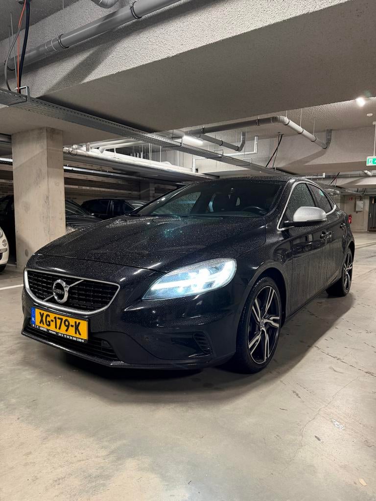 Volvo V40 2.0 D3 R-Design Polestar+ Geartronic 2019, Lichtsensor, Zwart, 4 cilinders, Zwart