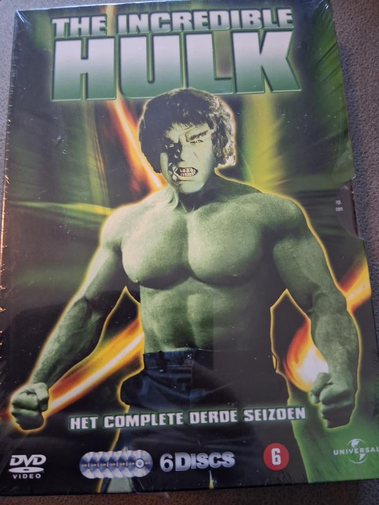 The Incredible Hulk - Het Complete Derde Seizoen (DVD nieuw), Boxset, Ophalen of Verzenden, Vanaf 6 jaar, Actie en Avontuur
