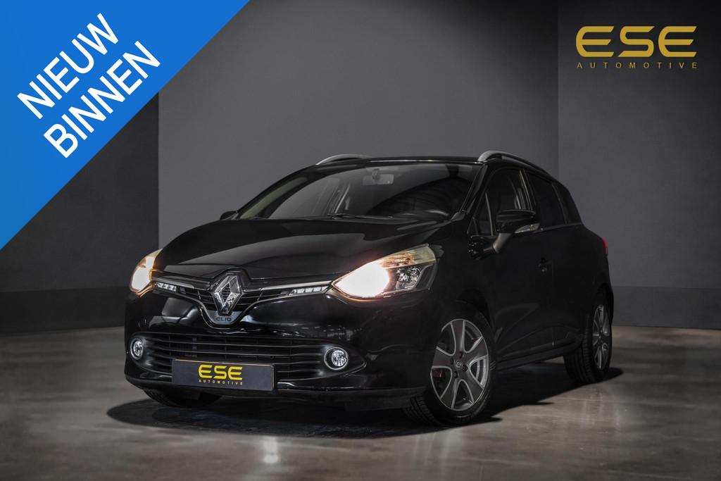 Renault Clio Estate 0.9 TCe Night&Day | Navigatie | Airco |, Auto's, Renault, Voorwielaandrijving, Stof, Zwart, Origineel Nederlands