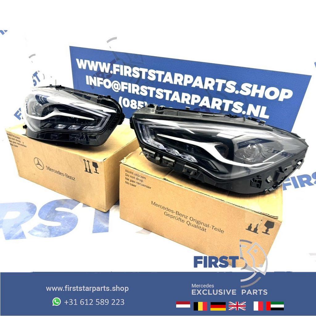 W118 FACELIFT CLA LED MULTIBEAM KOPLAMPEN Mercedes C118 X118, Gebruikt, -, Ophalen of Verzenden, -