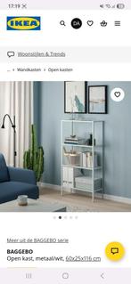 2x stellingkast / boekenkast, Ophalen, 50 tot 100 cm, Zo goed als nieuw, Metaal