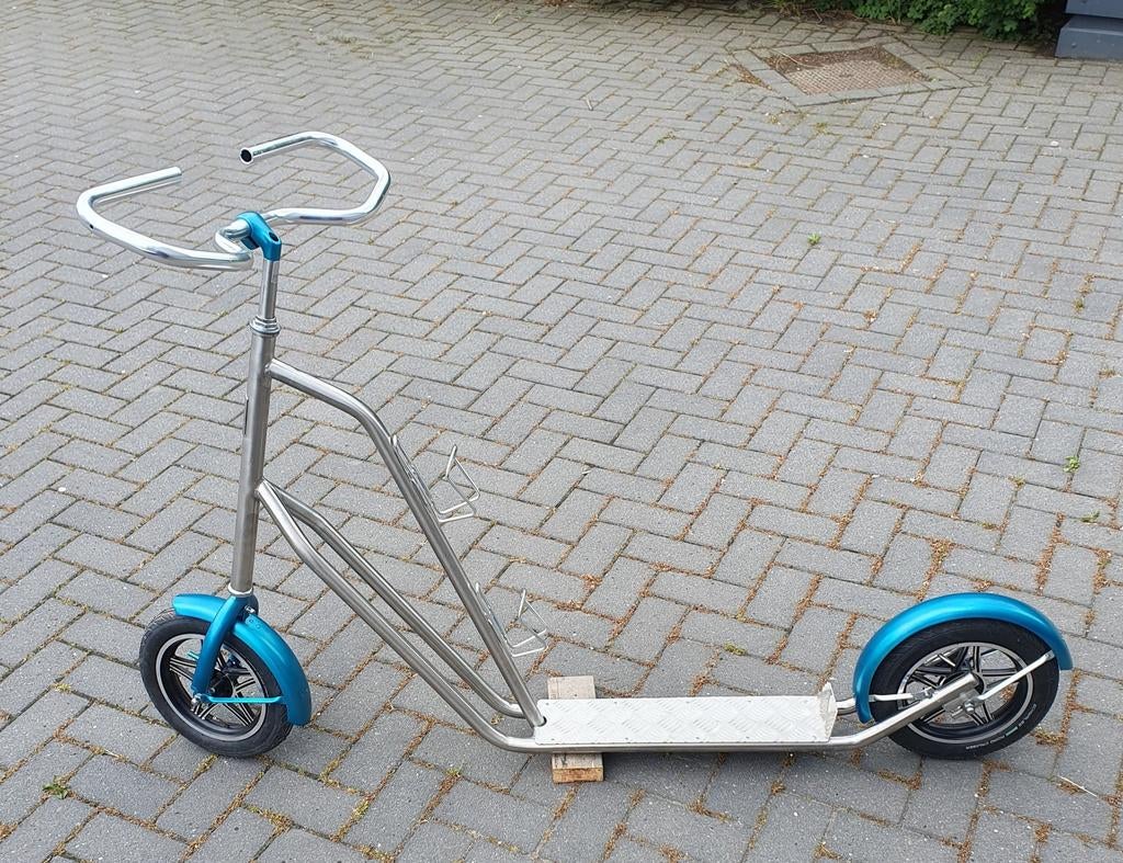 Step roestvrijstaal voor o.a. elfstedentocht., Fietsen en Brommers, Steps, Ophalen, Nieuw, Gewone step