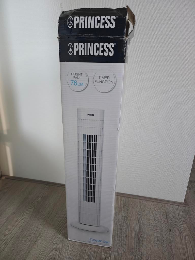 Princess Torenventilator 76 cm met timerfunctie, Ophalen, Gebruikt, Torenventilator