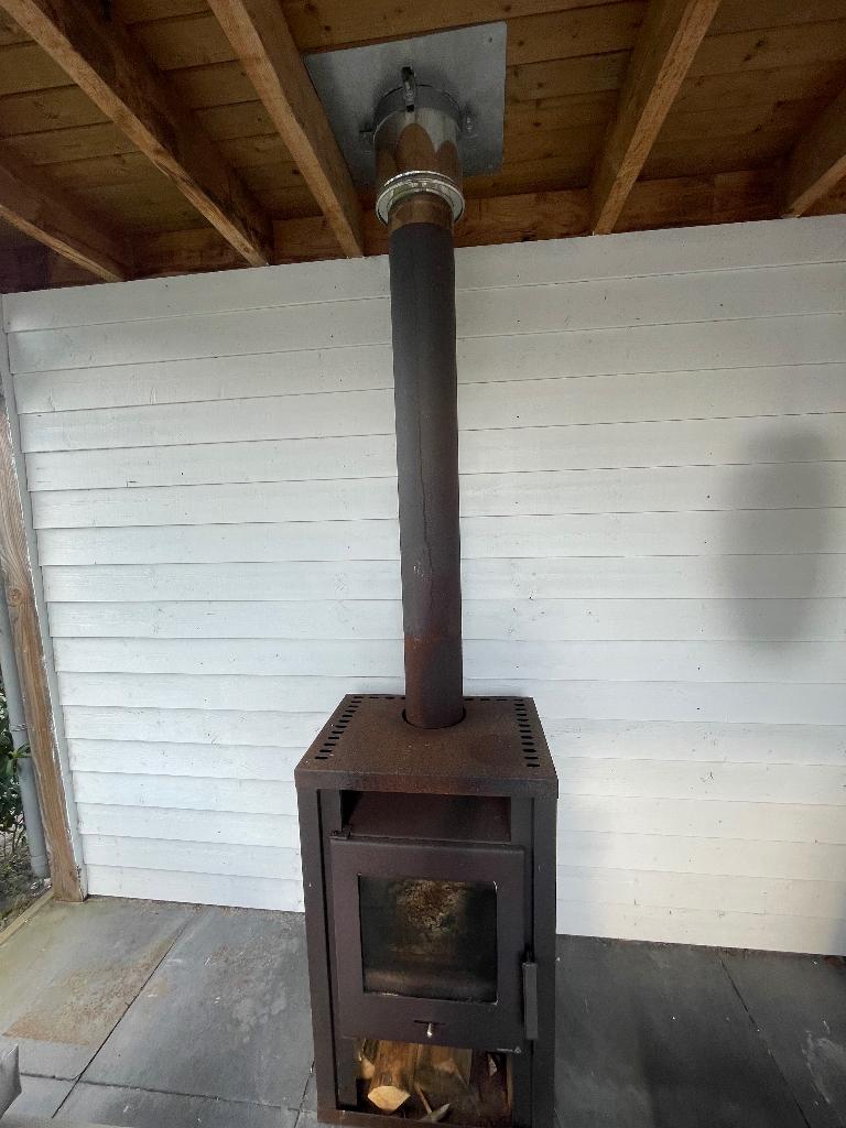 Wamsler houtkachel, Ophalen, Gebruikt, Houtkachel, Vrijstaand