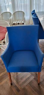Giorgetti eetstoelen, 6 stuks, blauw, Ophalen, Gebruikt, Blauw, Vijf, Zes of meer stoelen