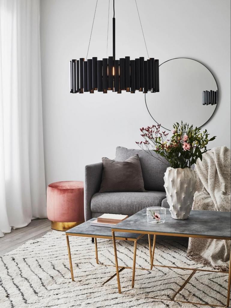 Markslöjd Hanglamp Westwing, Huis en Inrichting, Lampen | Hanglampen, Ophalen, Gebruikt, Metaal, 50 tot 75 cm