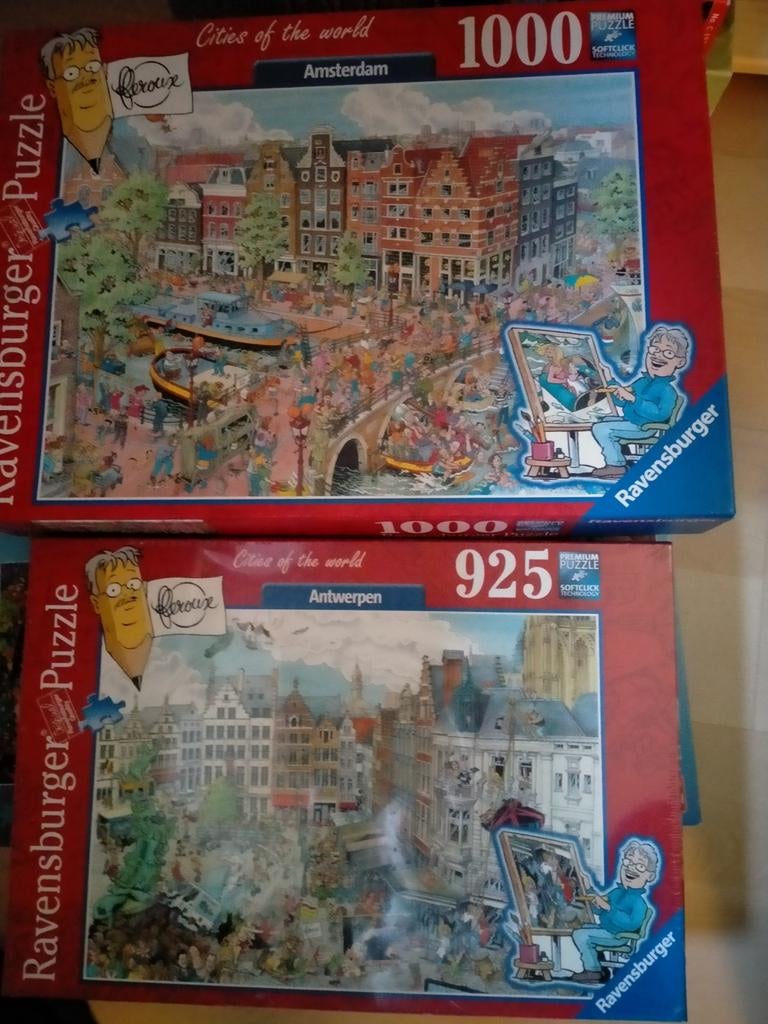 Fleroux puzzels Ravensburger, Ophalen of Verzenden, 500 t/m 1500 stukjes, Nieuw