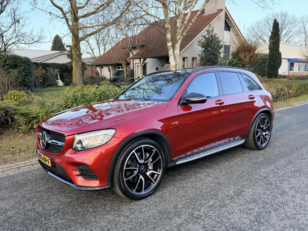 Mercedes-Benz GLC 43 AMG 4MATIC 367PK Designo•Burmester•, Auto's, Mercedes-Benz, Bedrijf, Te koop, GLC, 4x4, ABS, Achteruitrijcamera