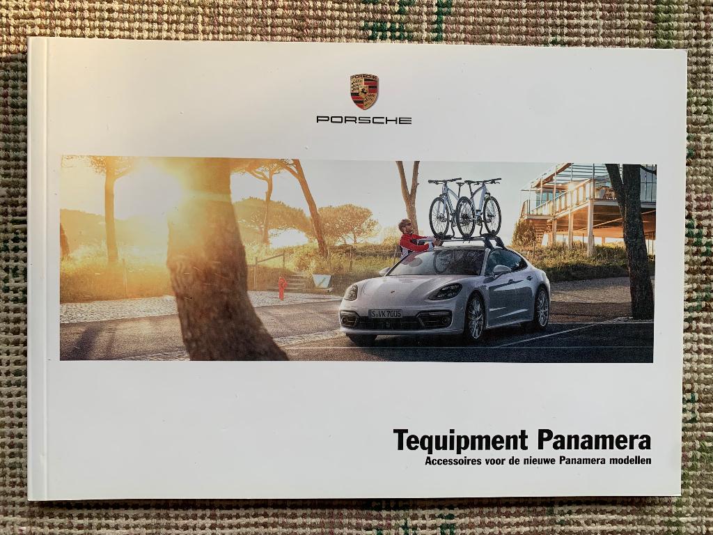 Brochure Porsche Panamera Tequipment 971 Nederlands 2016, Boeken, Auto's | Folders en Tijdschriften, Porsche, Nieuw, Ophalen of Verzenden
