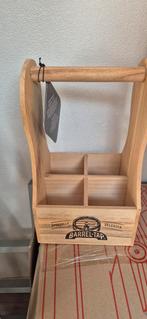 Bier kistje voor 4 flesjes incl opener, Ophalen of Verzenden, Nieuw, Flesje(s), Overige merken