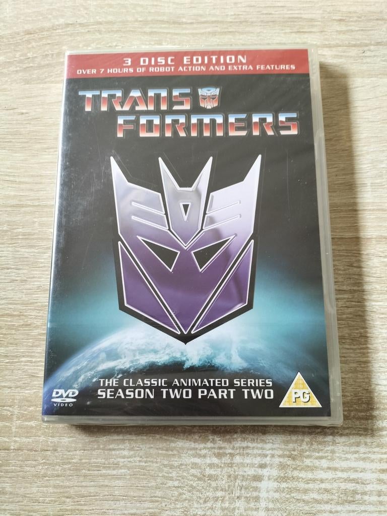 Transformers seizoen 2 deel 2, Cd's en Dvd's, Dvd's | Tekenfilms en Animatie, Ophalen of Verzenden, Nieuw in verpakking